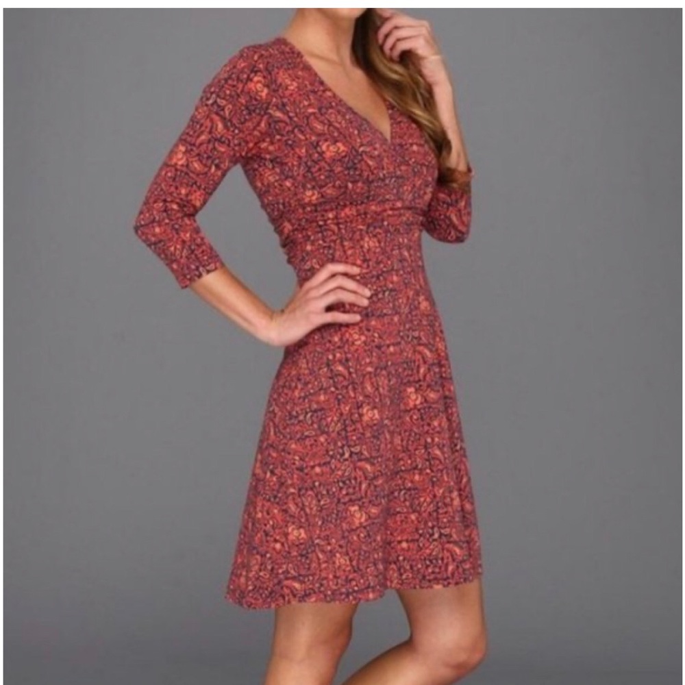 Patagonia three-quarter dress geometric patterns(M)